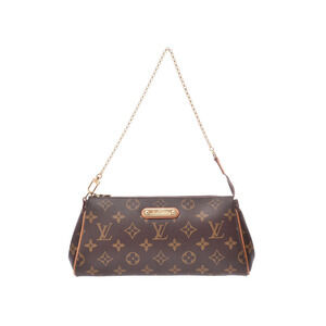Louis Vuitton Monogram Eva Brown Leather Bag Strap
